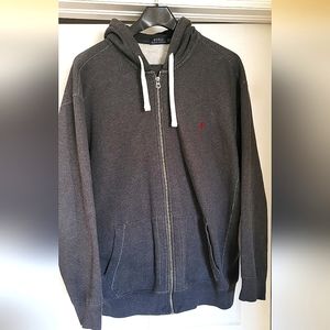 Ralph Lauren Polo Charcoal Grey Sweatsuit Classic Fit 2XLT (Zipup Hoodie & Pants